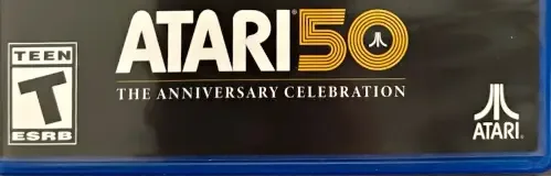 Atari 50: The Anniversary Celebration, the ESRB box on its front