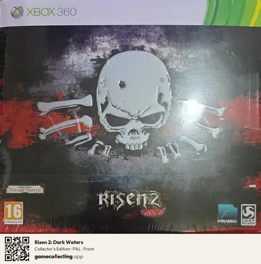 Risen 2: Dark Waters Xbox 360, PAL box front