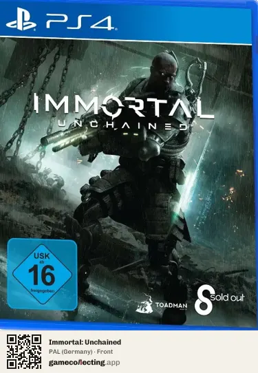 Immortal: Unchained PlayStation 4, Germany box front