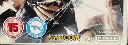 Resident Evil: The Darkside Chronicles, the BBFC circle on its front