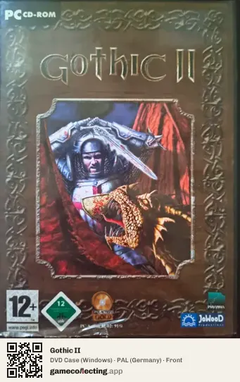 Gothic II Computer, Germany box front