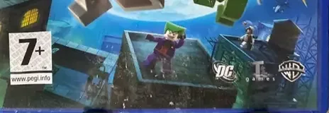 LEGO Batman: The Videogame, the PEGI square on its front