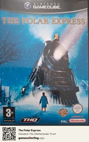 The Polar Express Nintendo GameCube, Netherlands box front