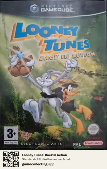 Looney Tunes: Back in Action Nintendo GameCube, Netherlands box front