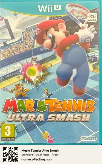 Mario Tennis: Ultra Smash Nintendo Wii U, France box front