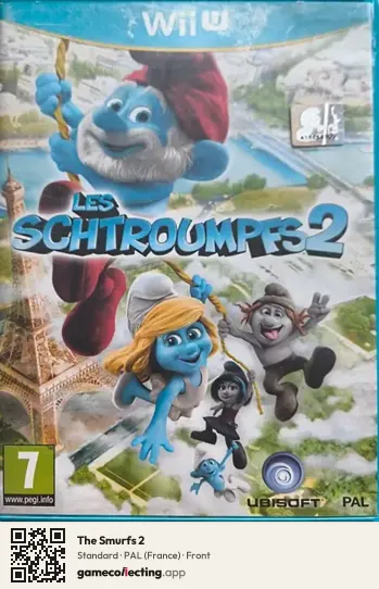 The Smurfs 2 Nintendo Wii U, France box front