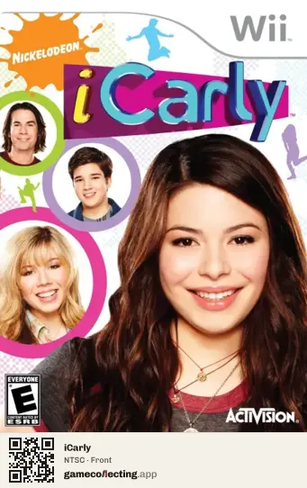 iCarly Nintendo Wii, NTSC box front