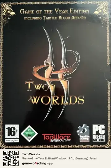 Two Worlds Computer, Germany box front