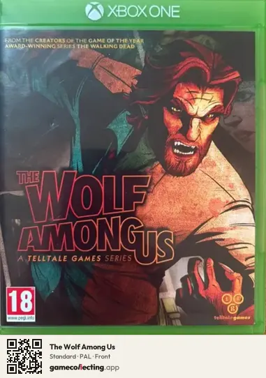 The Wolf Among Us Xbox One, PAL box front