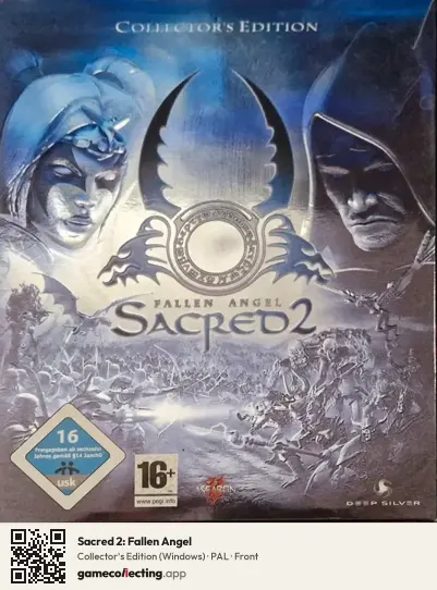 Sacred 2: Fallen Angel Computer, PAL box front