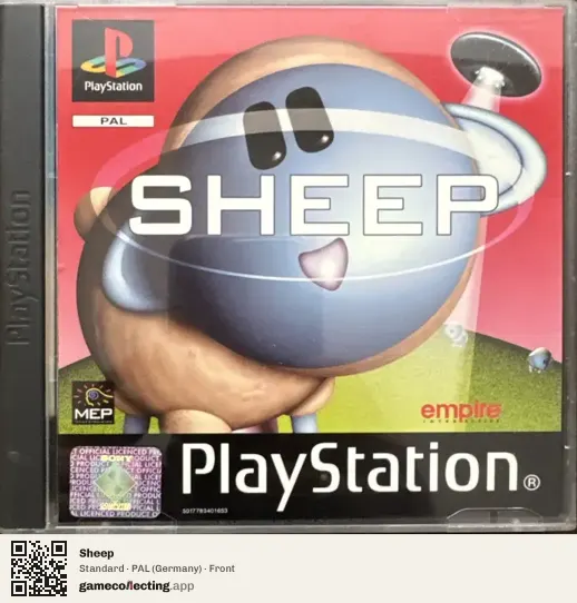 Sheep PlayStation, Germany box front