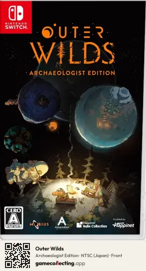 Outer Wilds Nintendo Switch, Japan box front