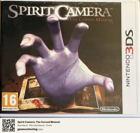 Spirit Camera: The Cursed Memoir Nintendo 3DS, Germany box front