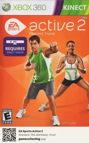 EA Sports Active 2 Xbox 360, Germany box front