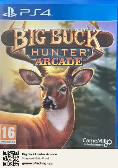 Big Buck Hunter Arcade PlayStation 4, PAL box front