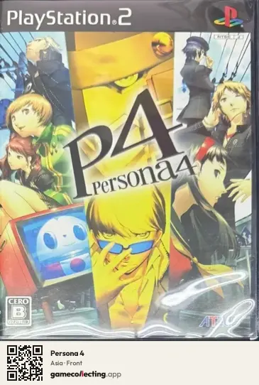 Persona 4 PlayStation 2, Asia box front