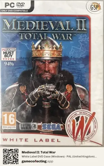 Medieval II: Total War Computer, United Kingdom box front