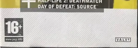 Counter-Strike: Source, the PEGI square on its front