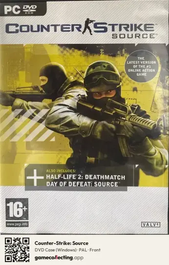Counter-Strike: Source Computer, PAL box front