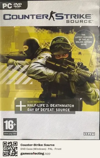 Counter-Strike: Source Computer, PAL box front