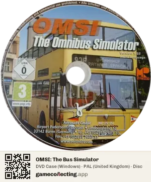 OMSI: The Bus Simulator Computer, PAL disc