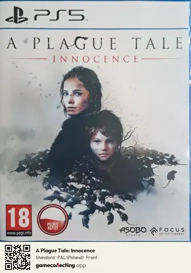 A Plague Tale: Innocence PlayStation 5, Poland box front