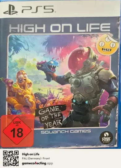 High on Life PlayStation 5, Germany box front