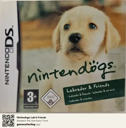 Nintendogs: Lab & Friends Nintendo DS, Germany box front