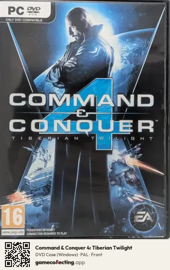 Command & Conquer 4: Tiberian Twilight Computer, PAL box front