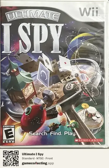 Ultimate I Spy Nintendo Wii, NTSC box front