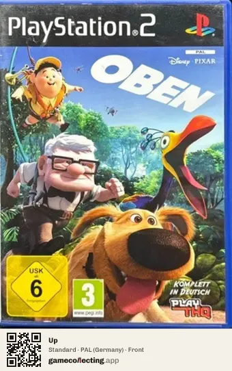 Up PlayStation 2, Germany box front