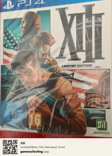 XIII PlayStation 4, Germany box front
