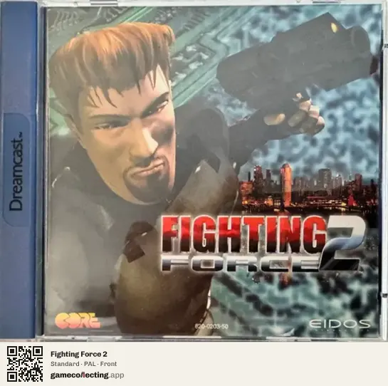Fighting Force 2 Sega Dreamcast, PAL box front