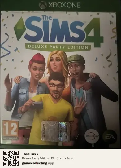 The Sims 4 Xbox One, Italy box front