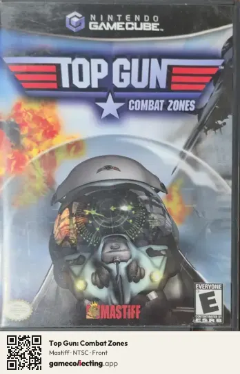 Top Gun: Combat Zones Nintendo GameCube, NTSC box front