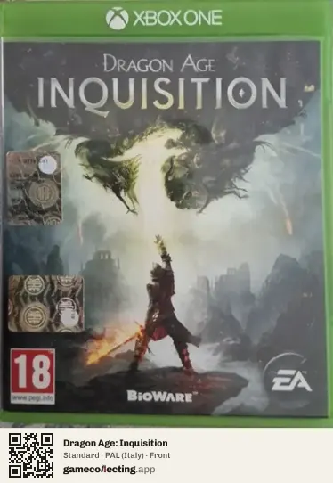 Dragon Age: Inquisition Xbox One, Italy box front