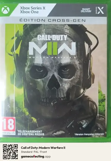 Call of Duty: Modern Warfare II Xbox One, PAL box front
