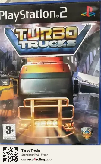 Turbo Trucks PlayStation 2, PAL box front