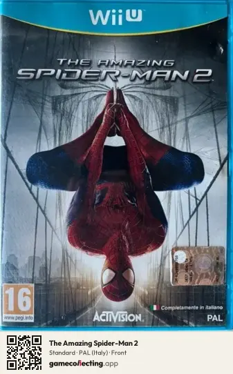 The Amazing Spider-Man 2 Nintendo Wii U, Italy box front
