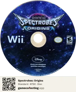 Spectrobes: Origins Nintendo Wii, NTSC disc