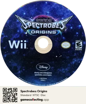 Spectrobes: Origins Nintendo Wii, NTSC disc