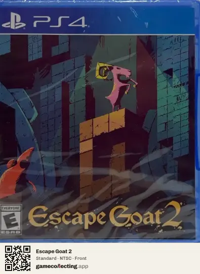 Escape Goat 2 PlayStation 4, NTSC box front