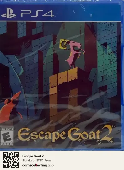 Escape Goat 2 PlayStation 4, NTSC box front