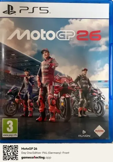 MotoGP 26 PlayStation 5, Germany box front