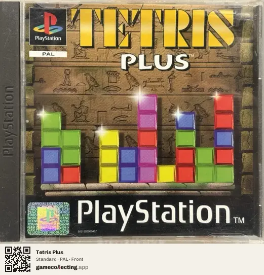 Tetris Plus PlayStation, PAL box front