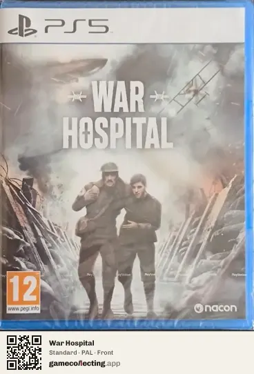 War Hospital PlayStation 5, PAL box front