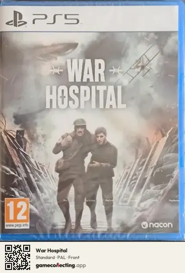 War Hospital PlayStation 5, PAL box front