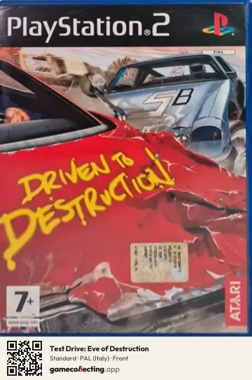 Test Drive: Eve of Destruction PlayStation 2, Italy box front