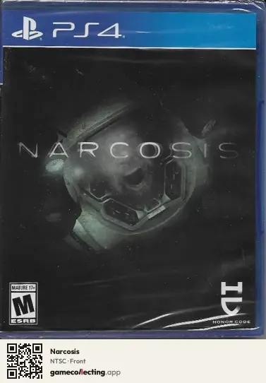 Narcosis PlayStation 4, NTSC box front