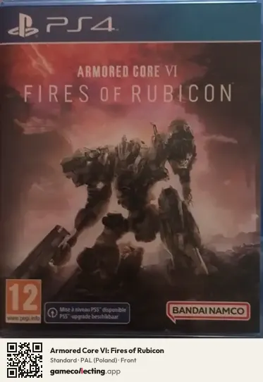 Armored Core VI: Fires of Rubicon PlayStation 4, Poland box front